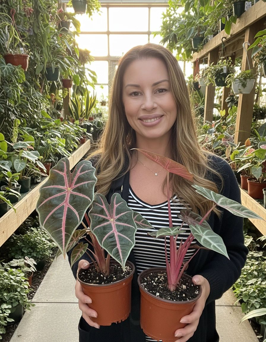 Tending our tropical plant collection